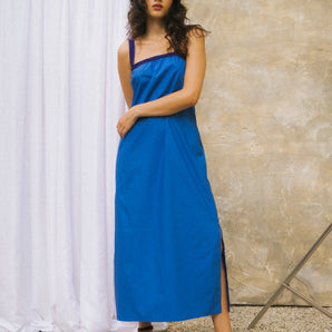 VESTIDO RETO ANNE AZUL S25